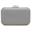 Metallic Etched Pod Clutch Grey - Image 2