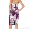 Digital Print Floral Panel Dress - Image 5