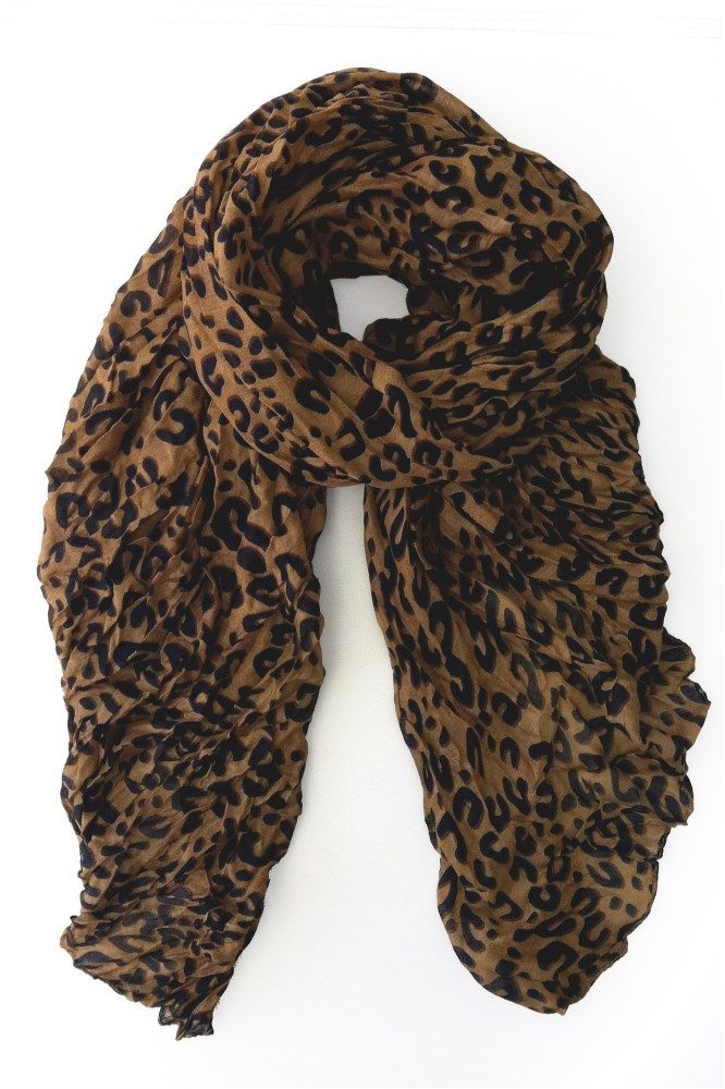 Leopard Print Scarf