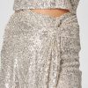 Sequin Two Piece Style Mini Dress Silver - Image 2