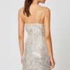 Sequin Two Piece Style Mini Dress Silver - Image 3